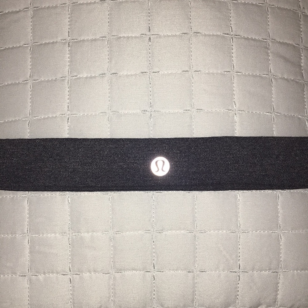 lululemon Charcoal Gray Headband